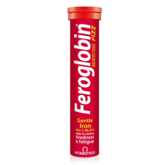 Vitabiotics Feroglobin Fizz - 20 Tablets