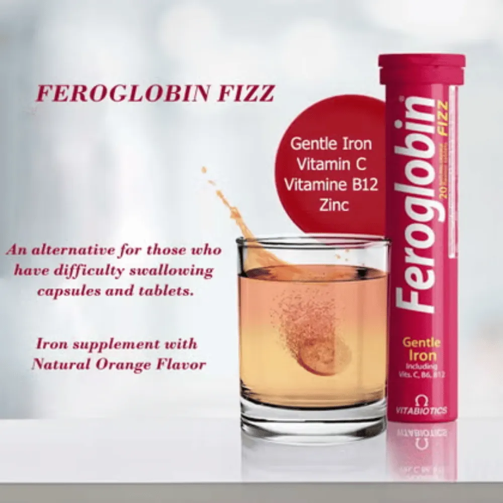 Vitabiotics Feroglobin Fizz - 20 Tablets - Image 3