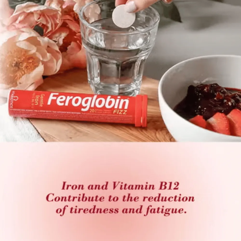 Vitabiotics Feroglobin Fizz - 20 Tablets - Image 4