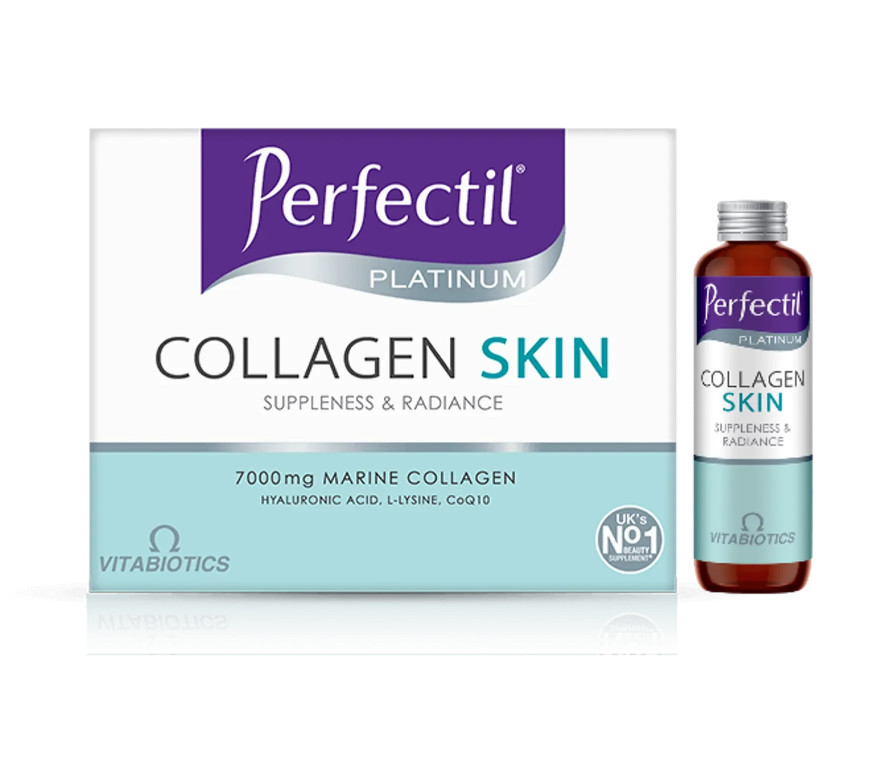 Vitabiotics Perfectil Platinum Collagen Skin Drink 10x50ml