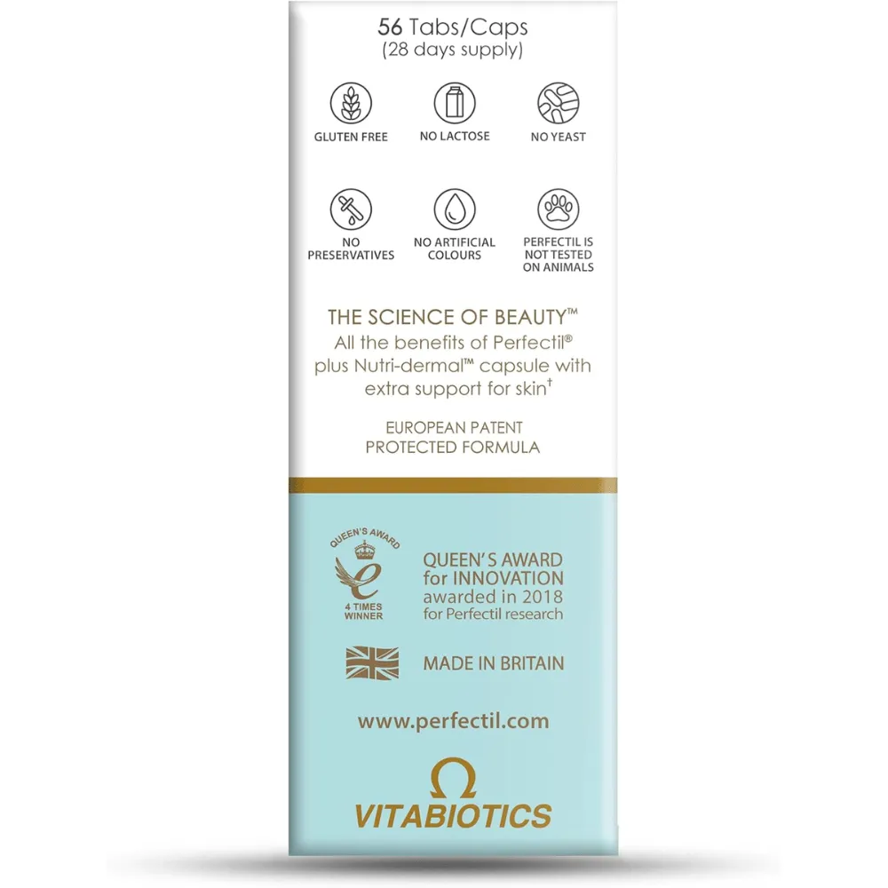 Vitabiotics Perfectil Plus Skin - 56 Tabs - Image 3