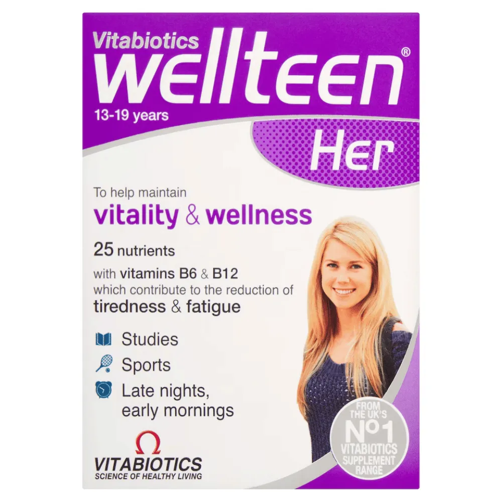 Vitabiotics WellTeen For Her - 30 Pack
