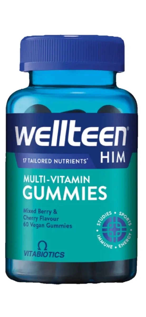 Vitabiotics Wellteen Him Multivitamin Gummies - 60 Pack