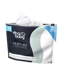 Vital Baby Nurture Microwave Sterilising Bags - 5 Pack