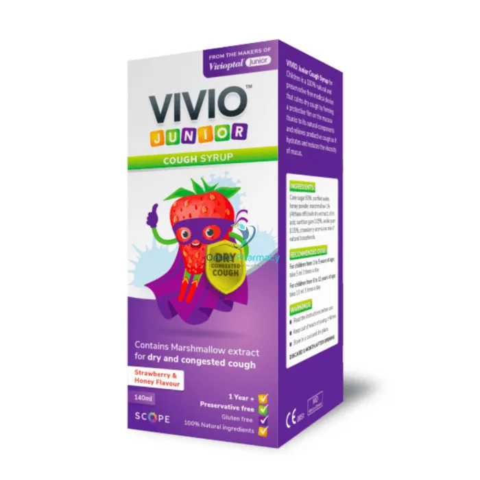 Vivio Cough Syrup - 140ml - Image 6