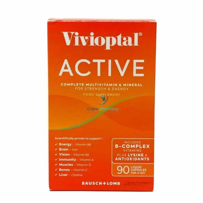 Vivioptal Active Multivitamin - 30/90 Capsules