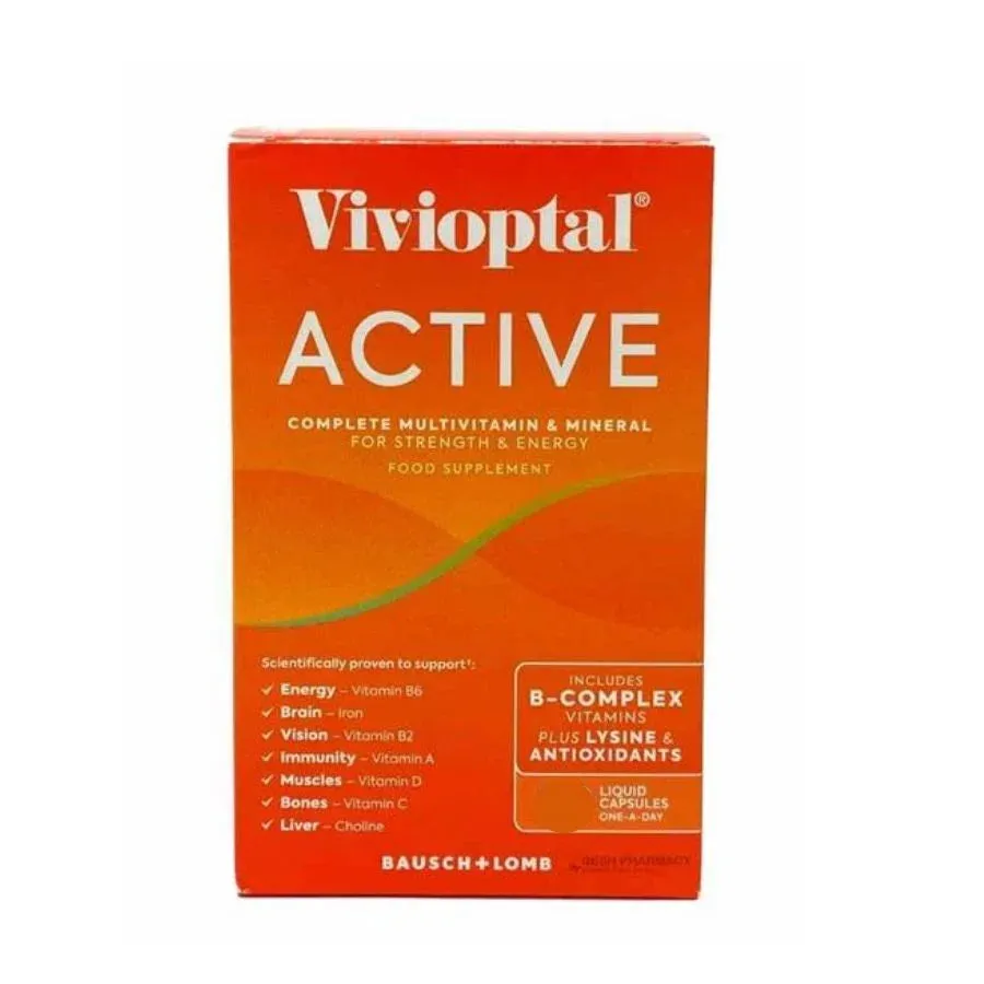 Vivioptal Active Multivitamin - 30/90 Capsules - Image 3