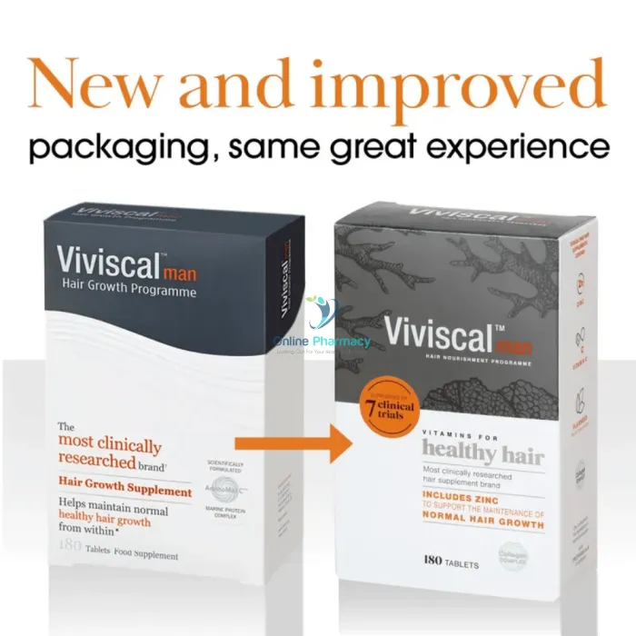 Viviscal Man Strength Hair Growth Supplements - 180 Tabs - Image 3
