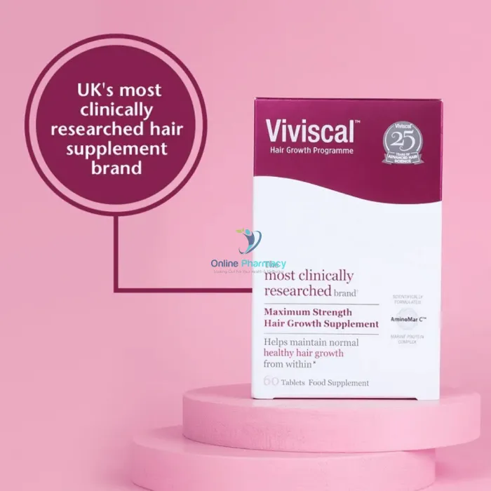 Viviscal Max Strength Hair Growth Supplements - 30 Pack - Image 3
