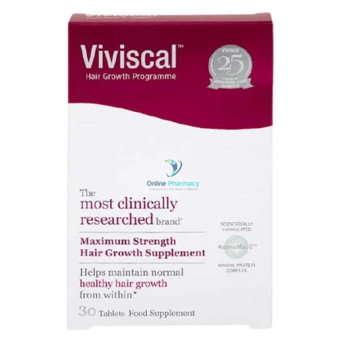 Viviscal Max Strength Hair Growth Supplements - 30 Pack - Image 4