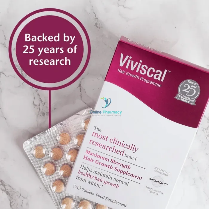 Viviscal Max Strength Hair Growth Supplements - 30 Pack - Image 6