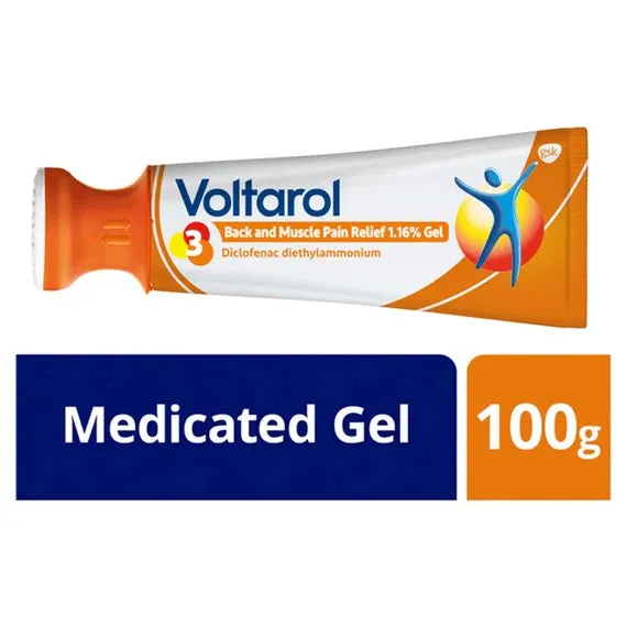 Voltarol Emulgel P 1% Diclofenac Gel - 30g/50g/100g - Image 3