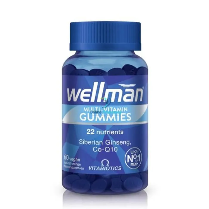 Wellman Gummies Multivitamins - 60 Pack