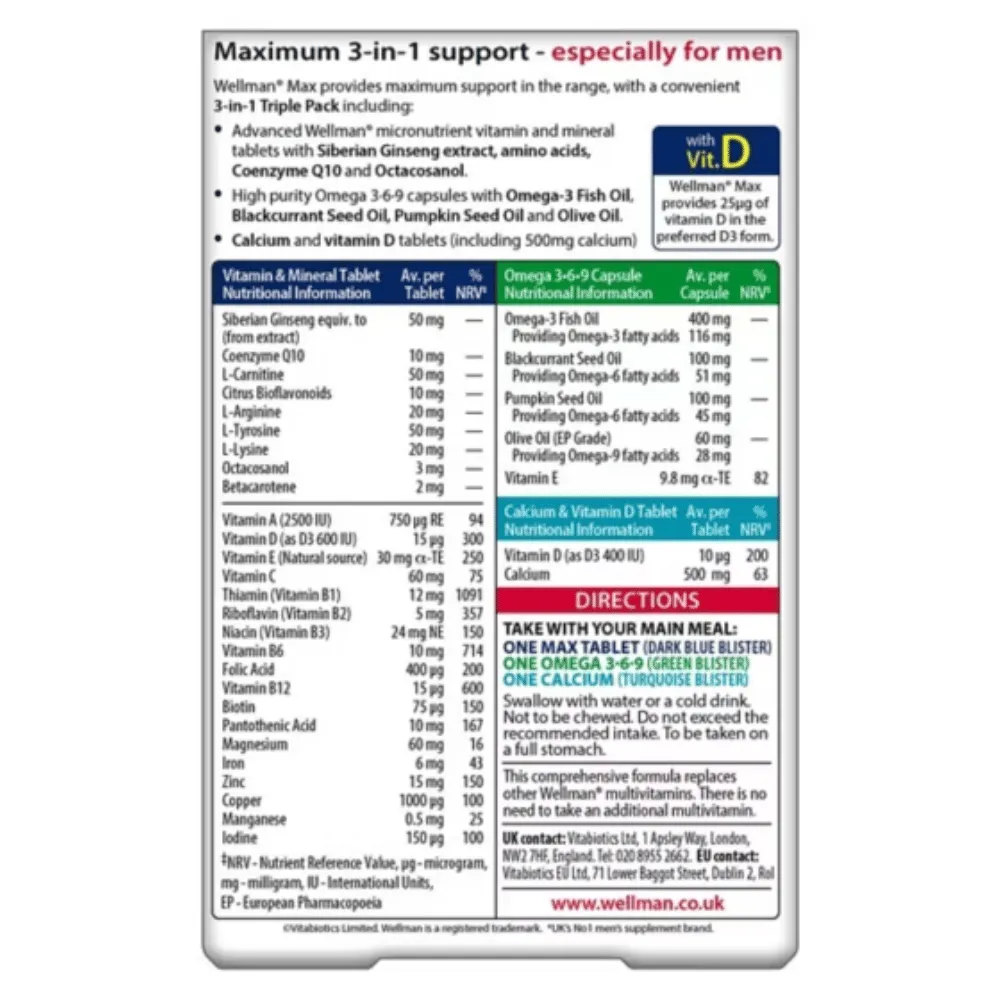 Wellman Max - 84 Tabs - Image 2