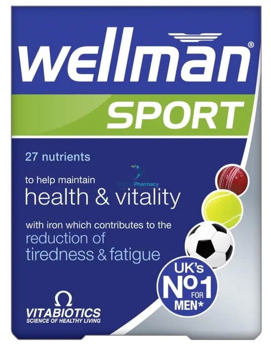 Wellman Sports Multivitamins - 30 Tabs