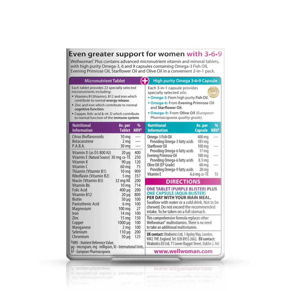 WellWoman Plus - 56 Pack - Image 2