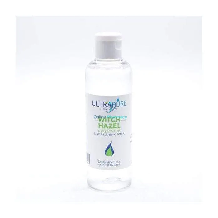 Ultrapure Witch Hazel & Rosewater - 125ml/500ml - Image 2