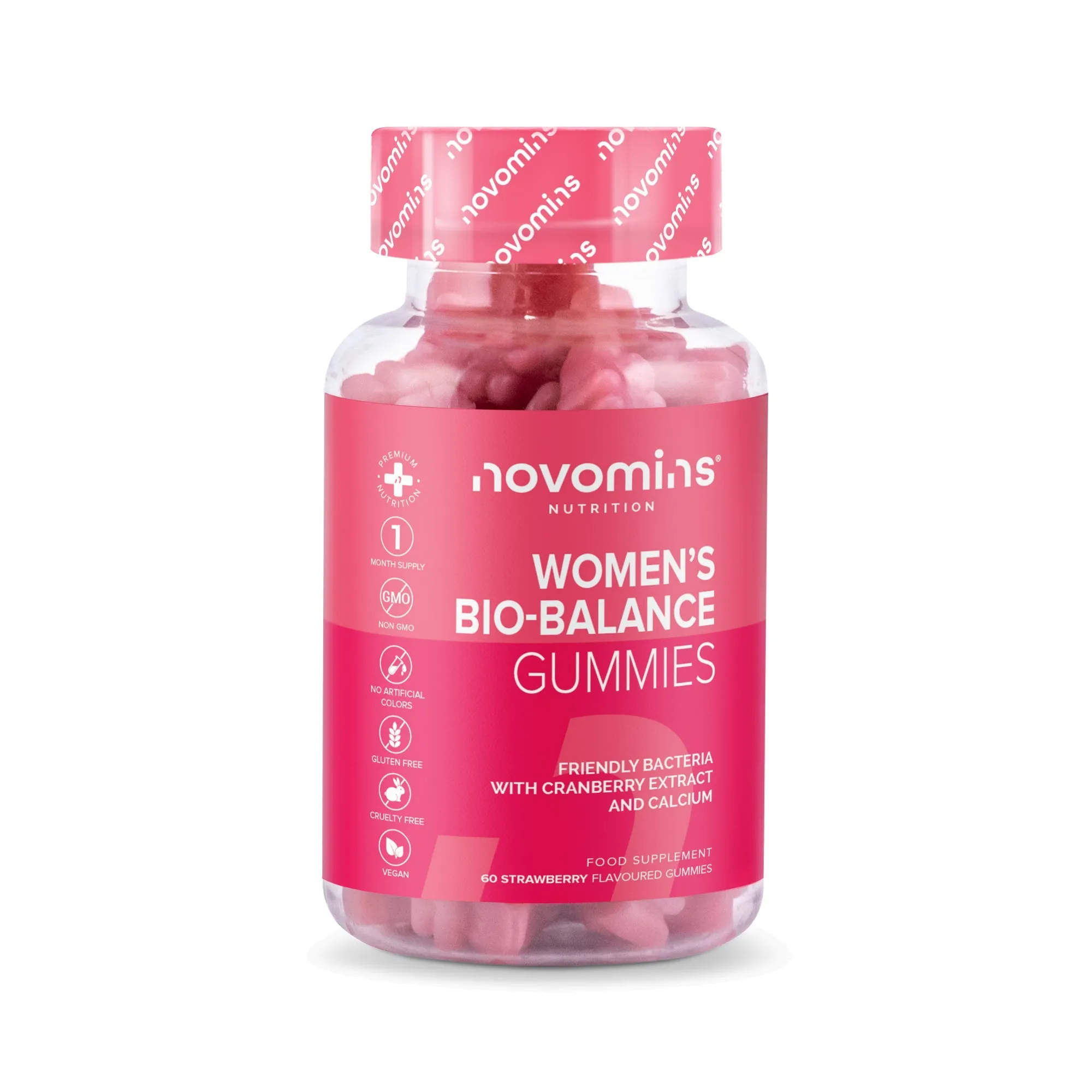 Novomins Women's Bio-Balance Gummies - 60 Pack