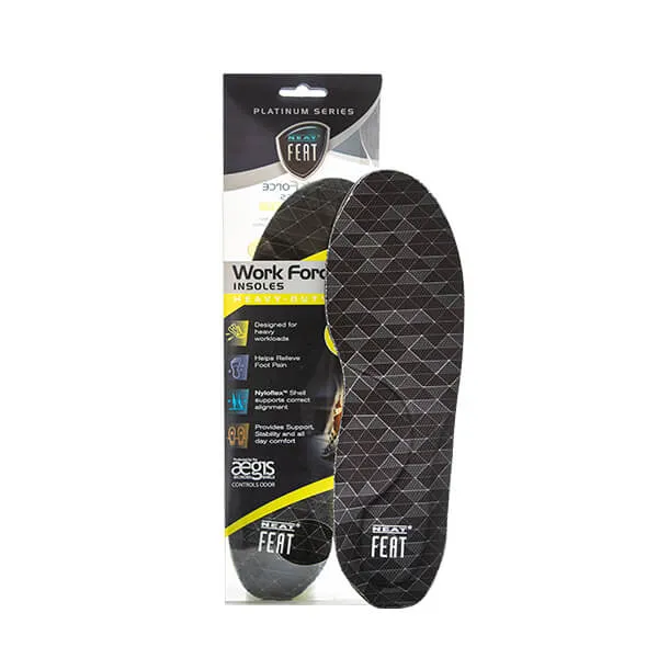 Platinum Series Work Force Insole for All Day Comfort and Relief from Spinal Pain - 1 Pair