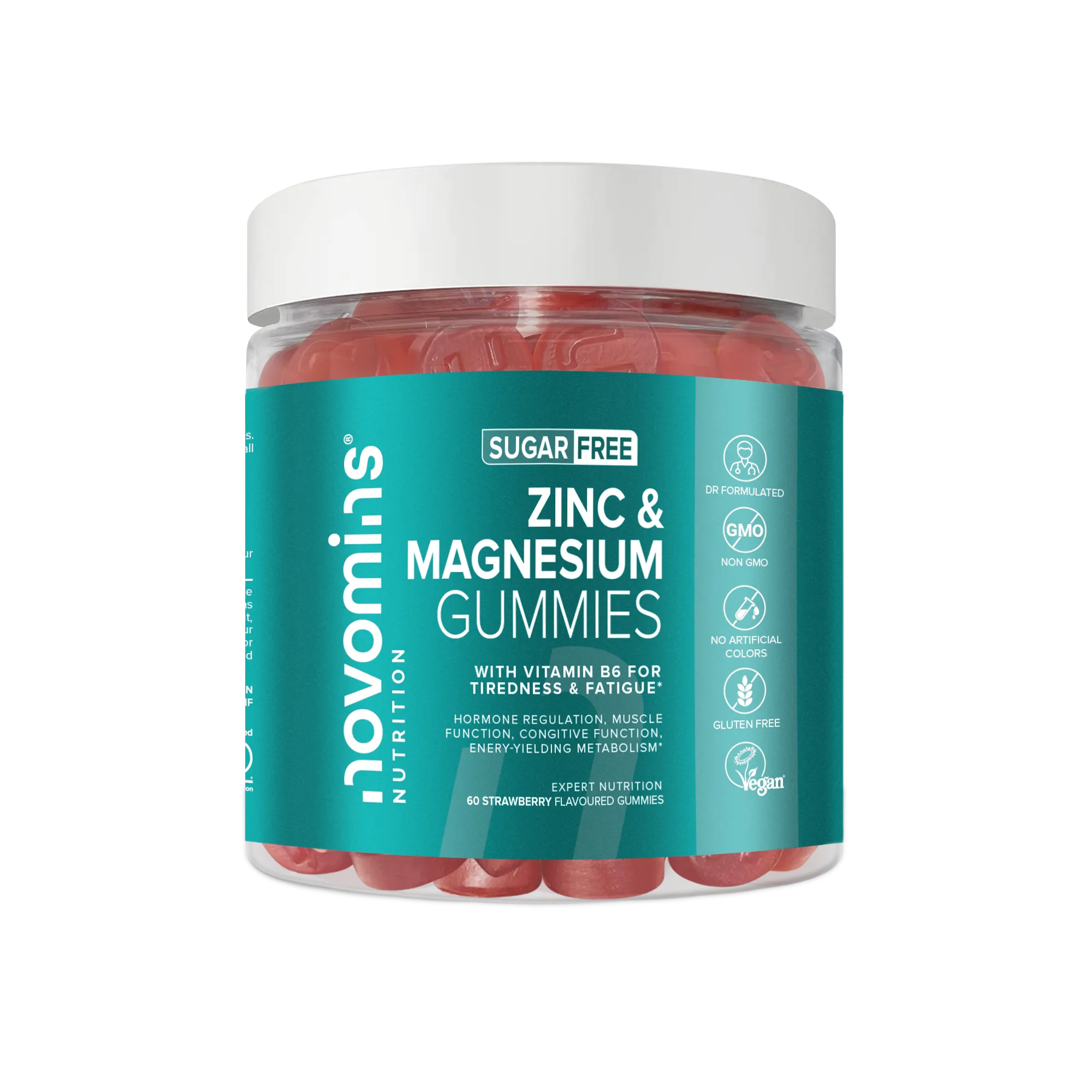 Novomins Zinc & Magnesium Gummies - 60 Pack